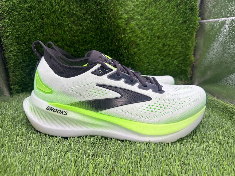 Brooks Glycerin 23 1104761D154 Athletic Sneaker Men's 10.5D Green Mesh Running